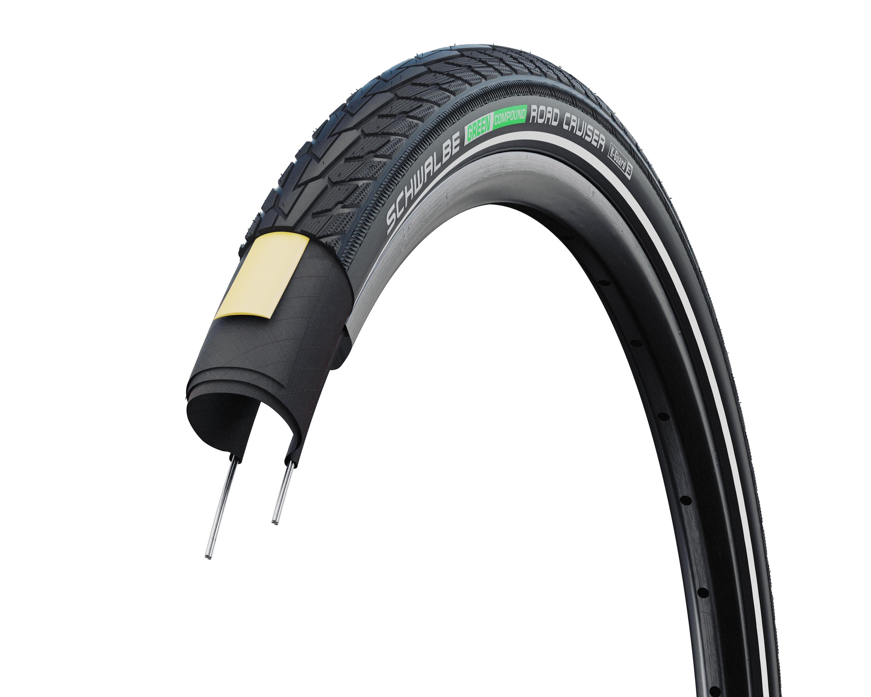 SCHWALBE Schwalbe Road Cruiser 28x1.40 K-Guard nero, confez. 25.