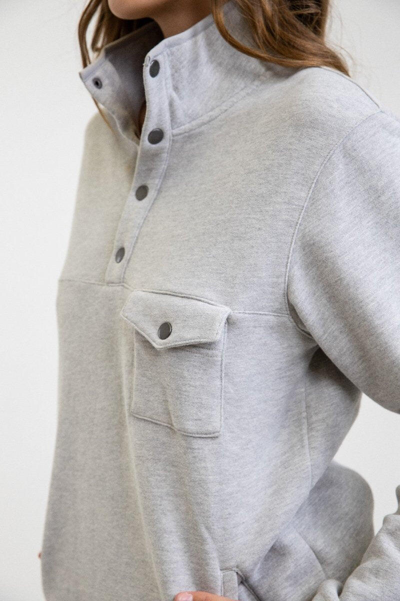 Echo Snap-T Fleece Sweat 3/4