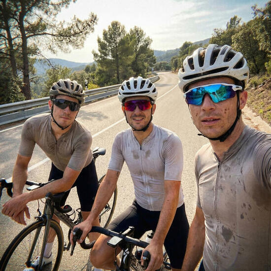 Occhiali da sole Fluor Eyewear YX9208 C1-03 neri