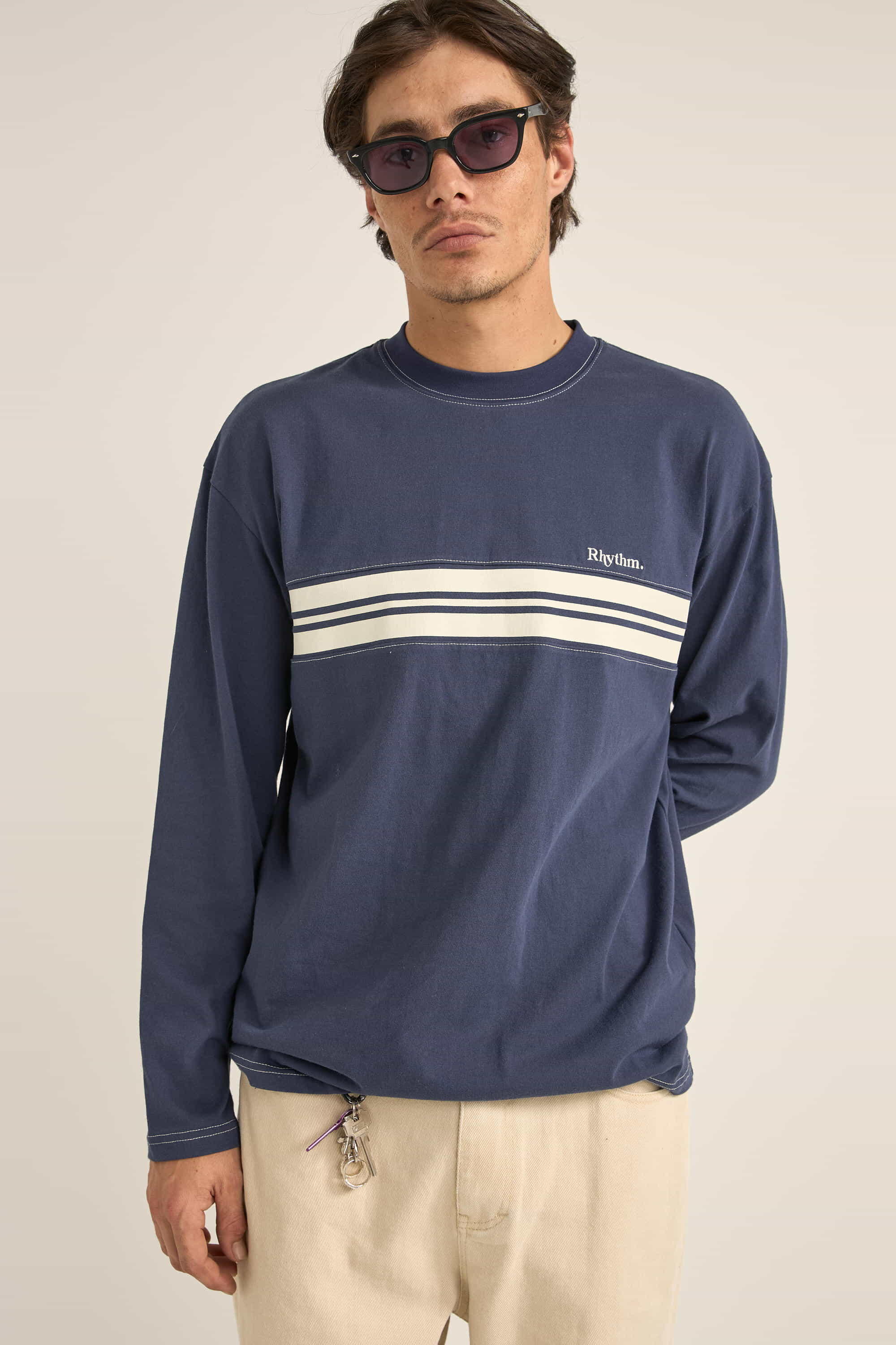 Camiseta Hombre Vintage Panel L/S 3/5