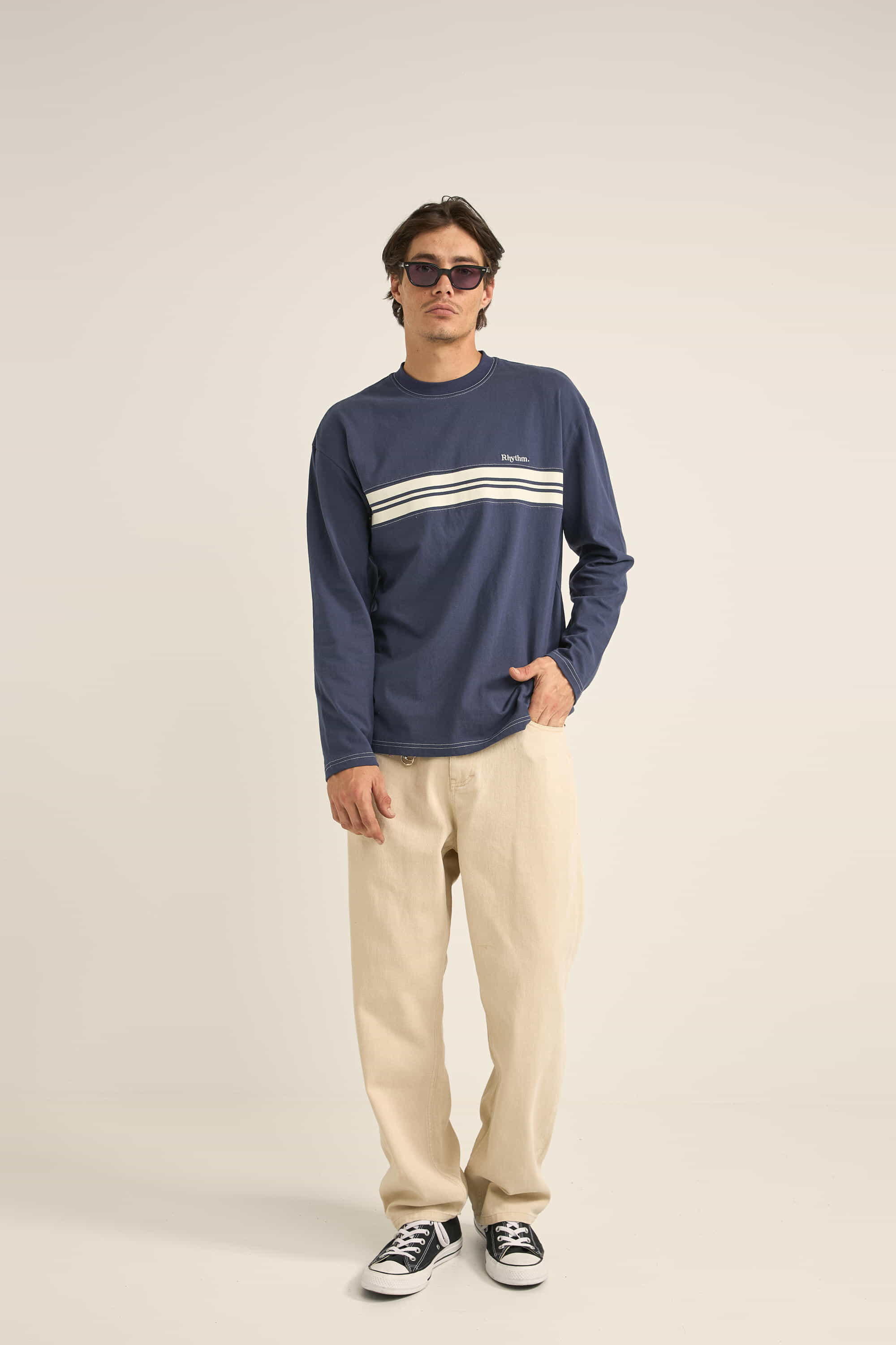 Camiseta Hombre Vintage Panel L/S 5/5