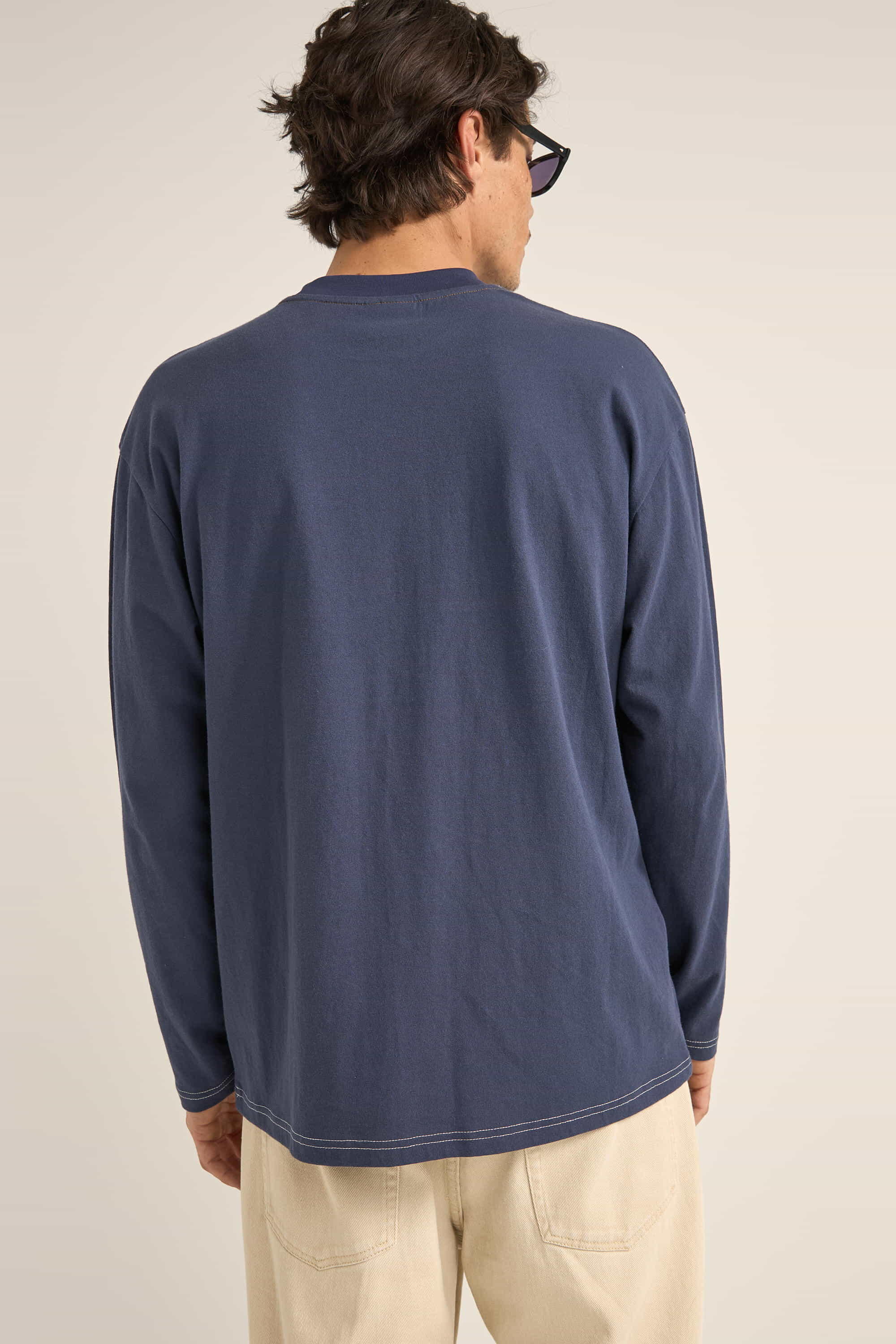 Camiseta Hombre Vintage Panel L/S 4/5