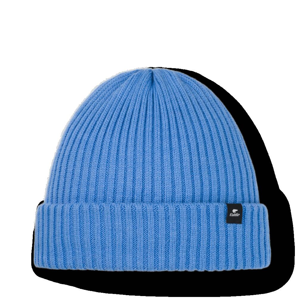 Ribbed 2.0 Beanie Men Women Knitted Hat with Fold-up Brim Soft Comfortable