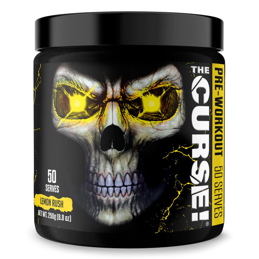 JNX Sports The Curse! (50 serv) Lemon Rush - Pre-Workout - Pre-Workout Booster