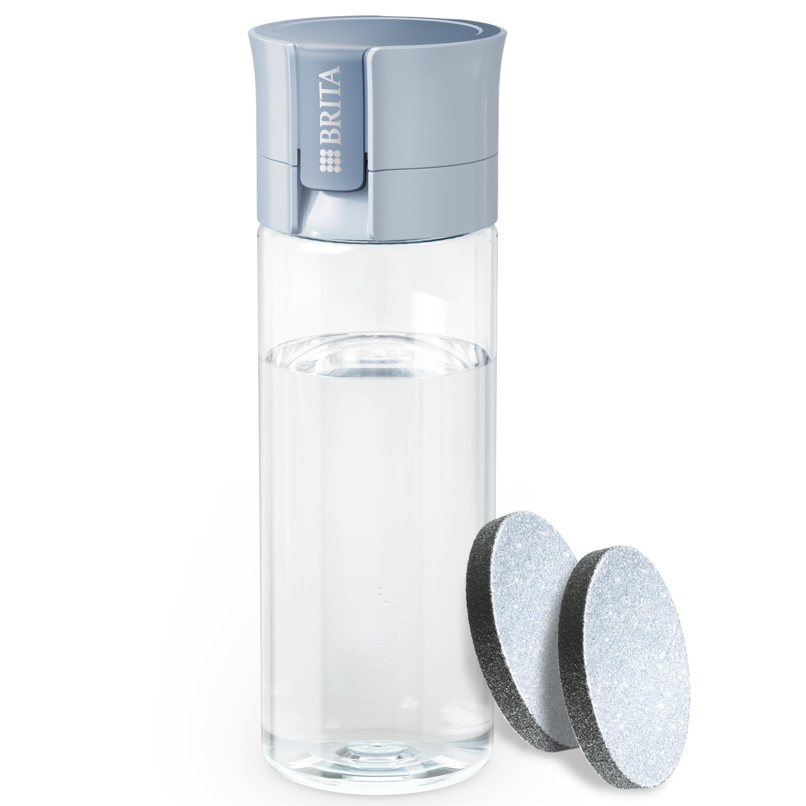 BRITA Botella deportiva filtrante de agua VITAL Azul Claro (600 ml) 3/7