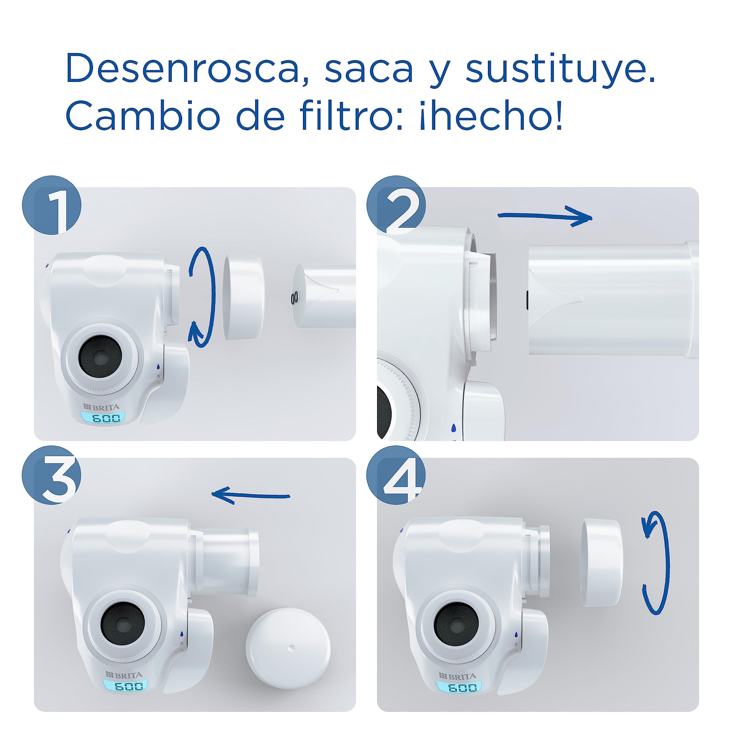 BRITA Filtro OnTap Pack 1 - Recambio de filtro de agua compatible con Sistema On 3/7