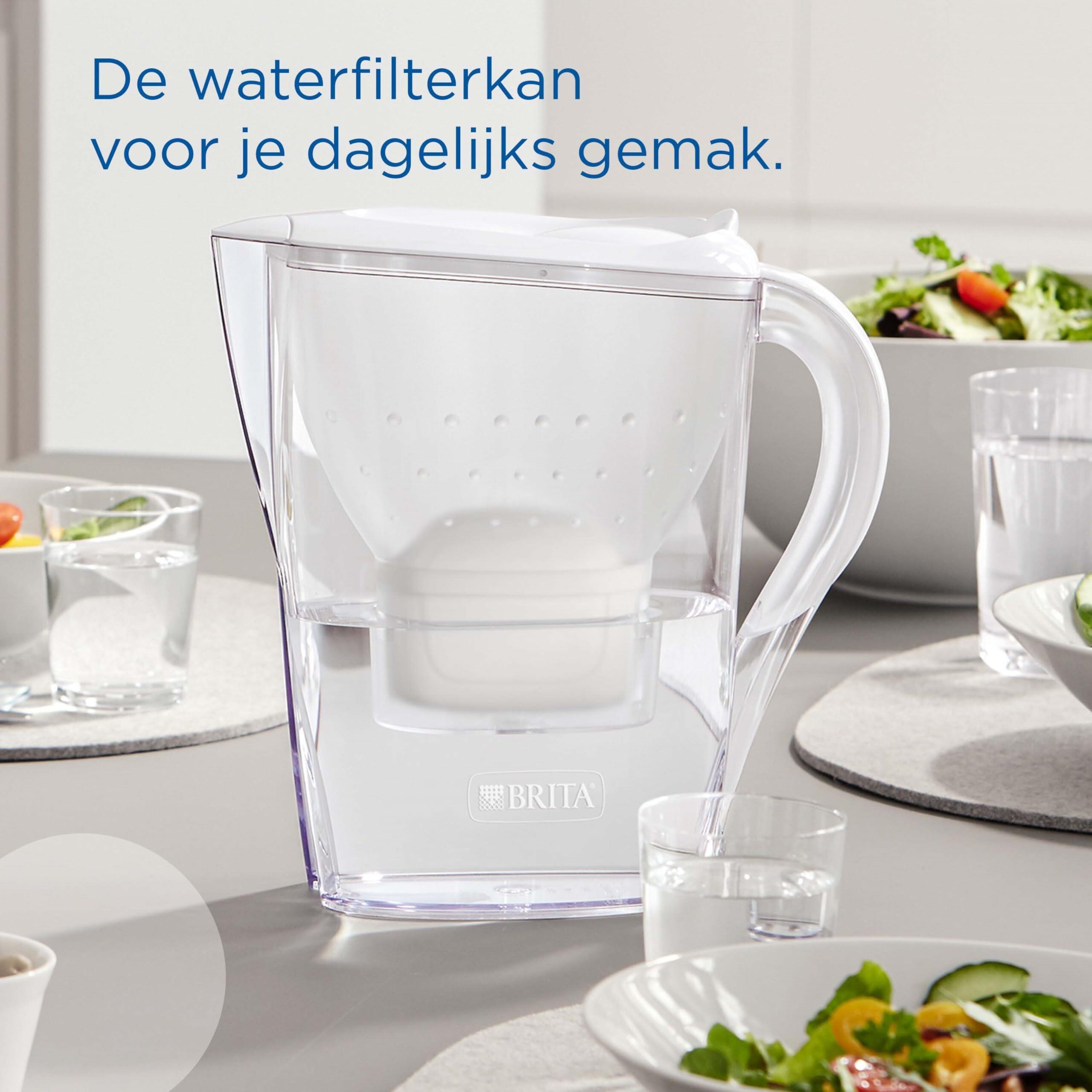 BRITA Jarra Filtradora de Agua Marella 2,4 Litros Incluye 1 Filtro MAXTRA PRO 4/7