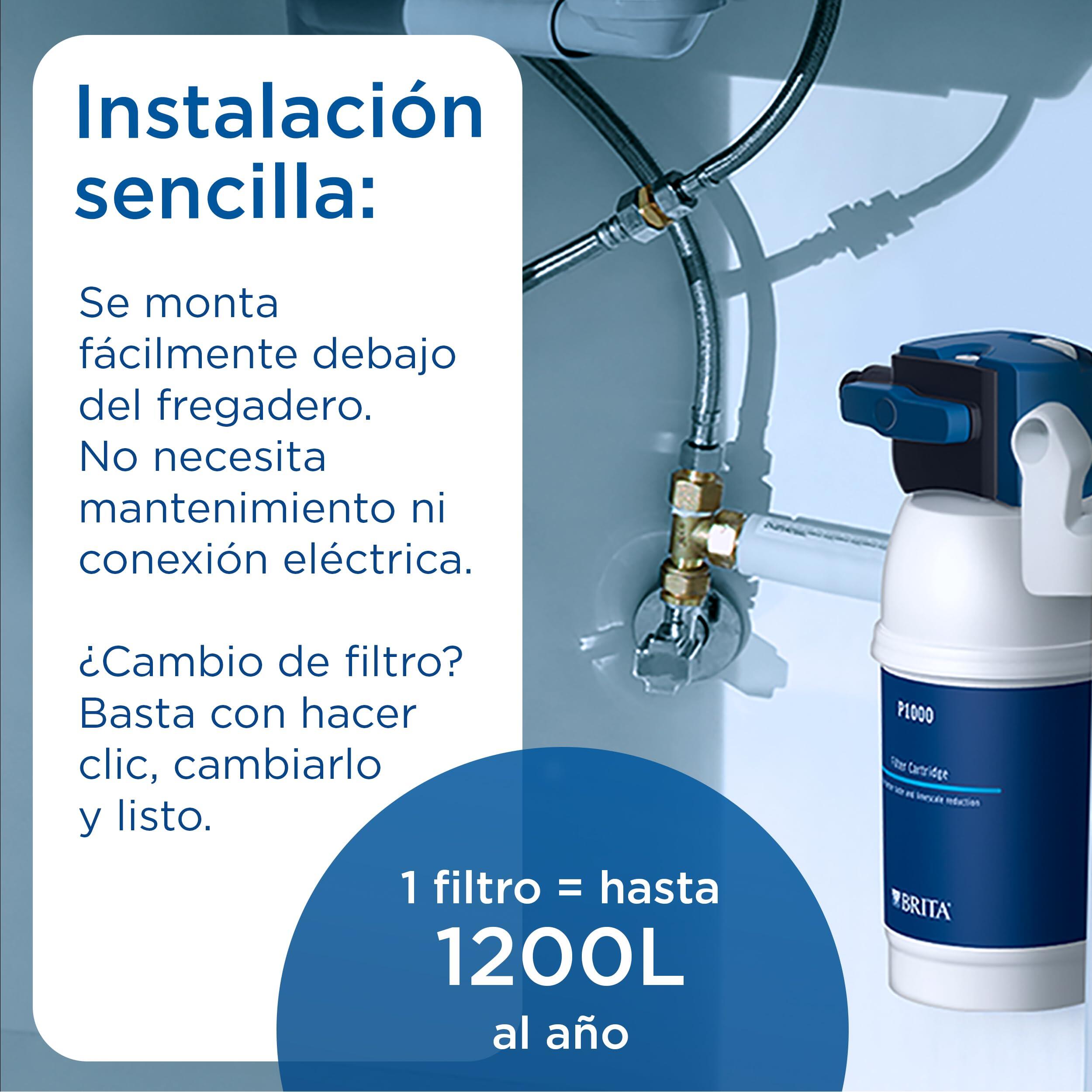 BRITA Filtro de agua para grifo, 12 meses de agua filtrada 6/7