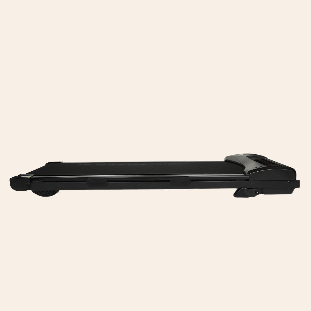 Tapis de Marche, Compact & Silencieux, 1–6 km/h, Télétravail, Couleur Noir 2/7