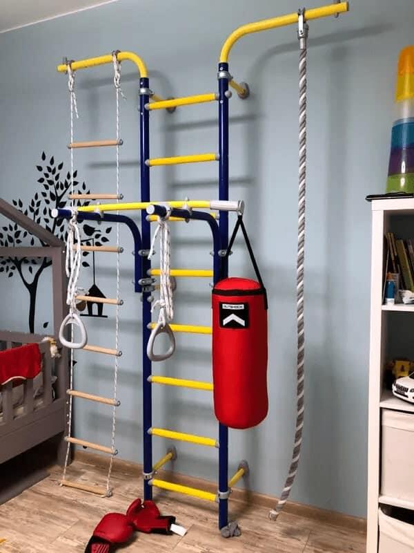 Enfants Gymnastique Espalier mural avec accessoires Next 2 6/7