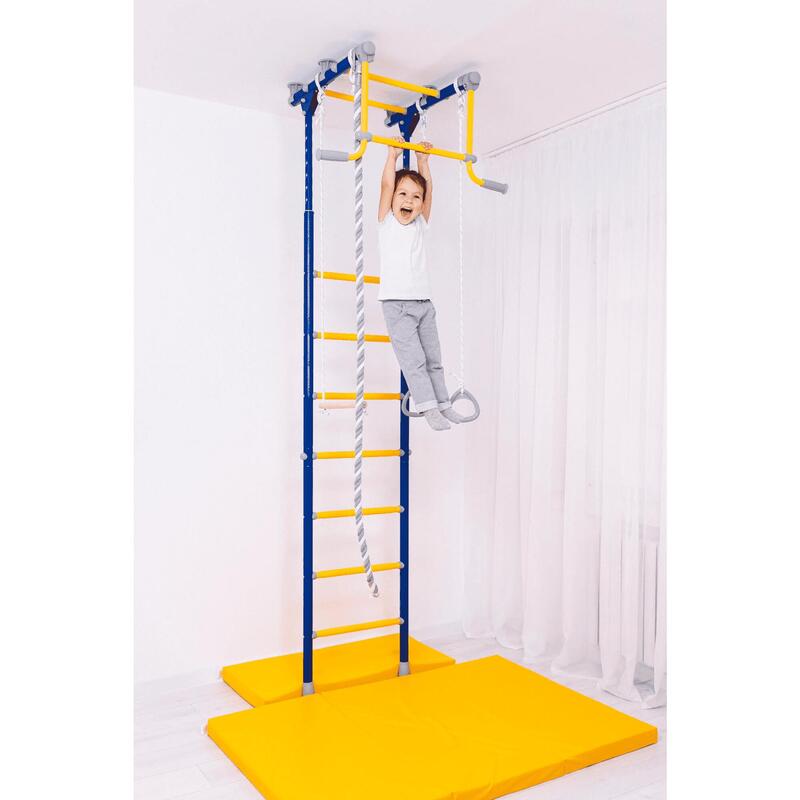 Copii Gimnastică Scară de perete cu accesorii Kometa 2 Portocaliu