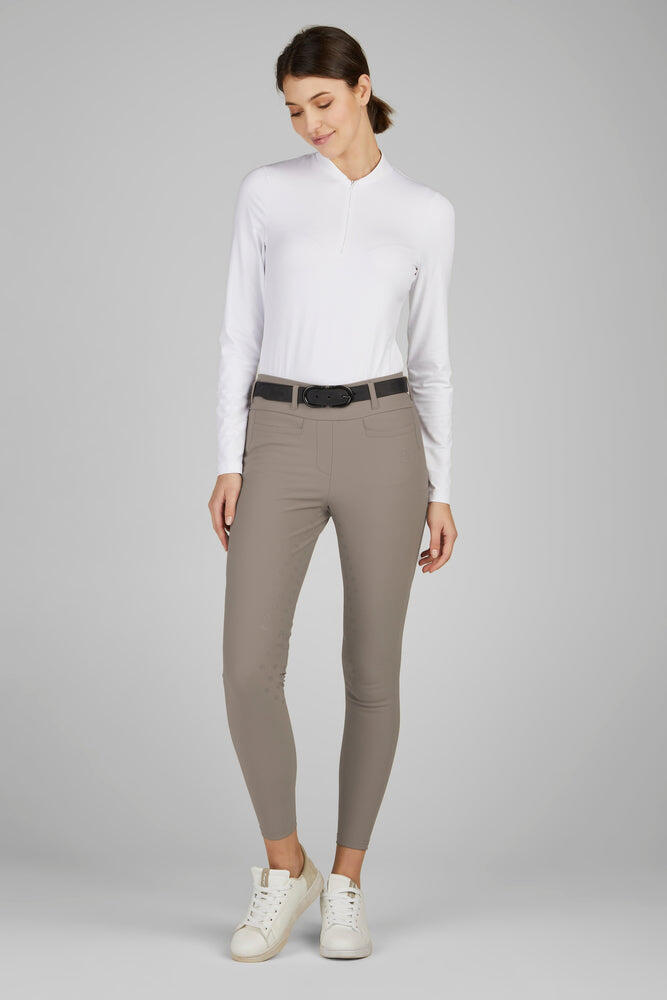 Reithose Damen Linnett mit Vollgrip sandstorm 7/7