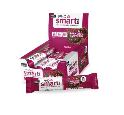 Barres protéinées - Smart Bar - Brownie au Chocolat Boite de 12