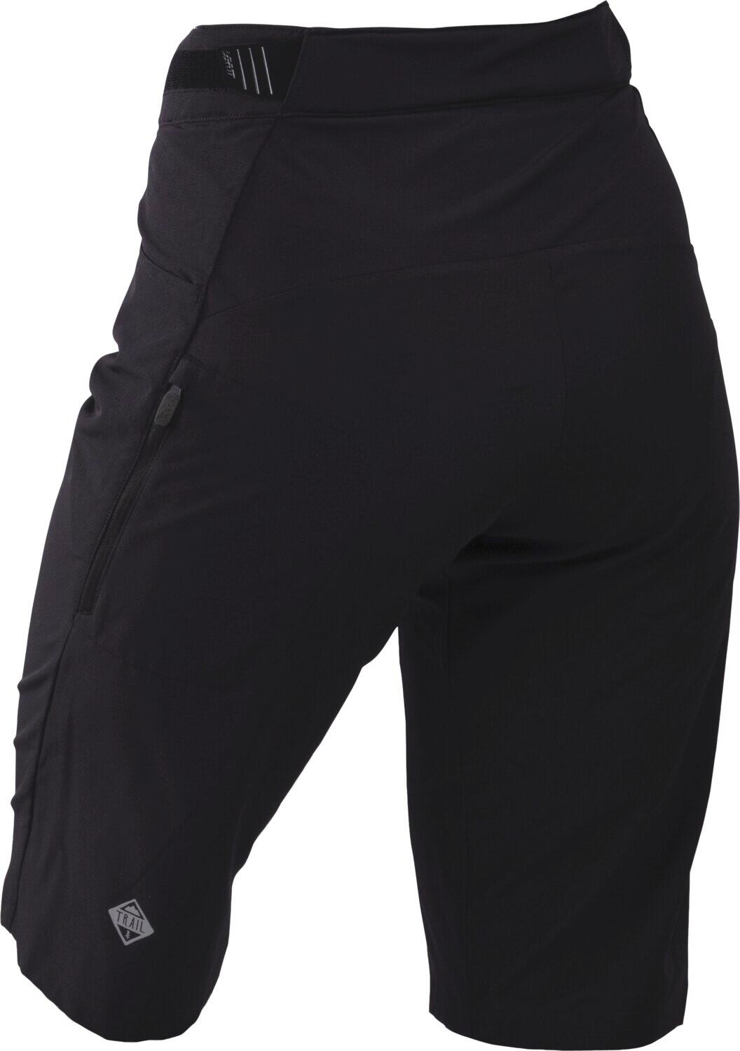 Calções Leatt Trail 3.0 Skin para mulher Preto 2/5