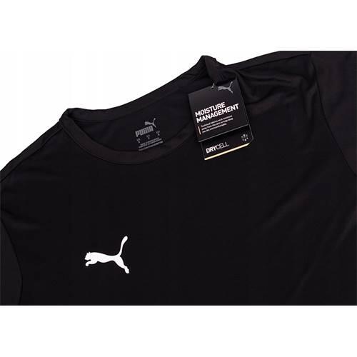 T-shirt da calcio uomo puma nero 4/5
