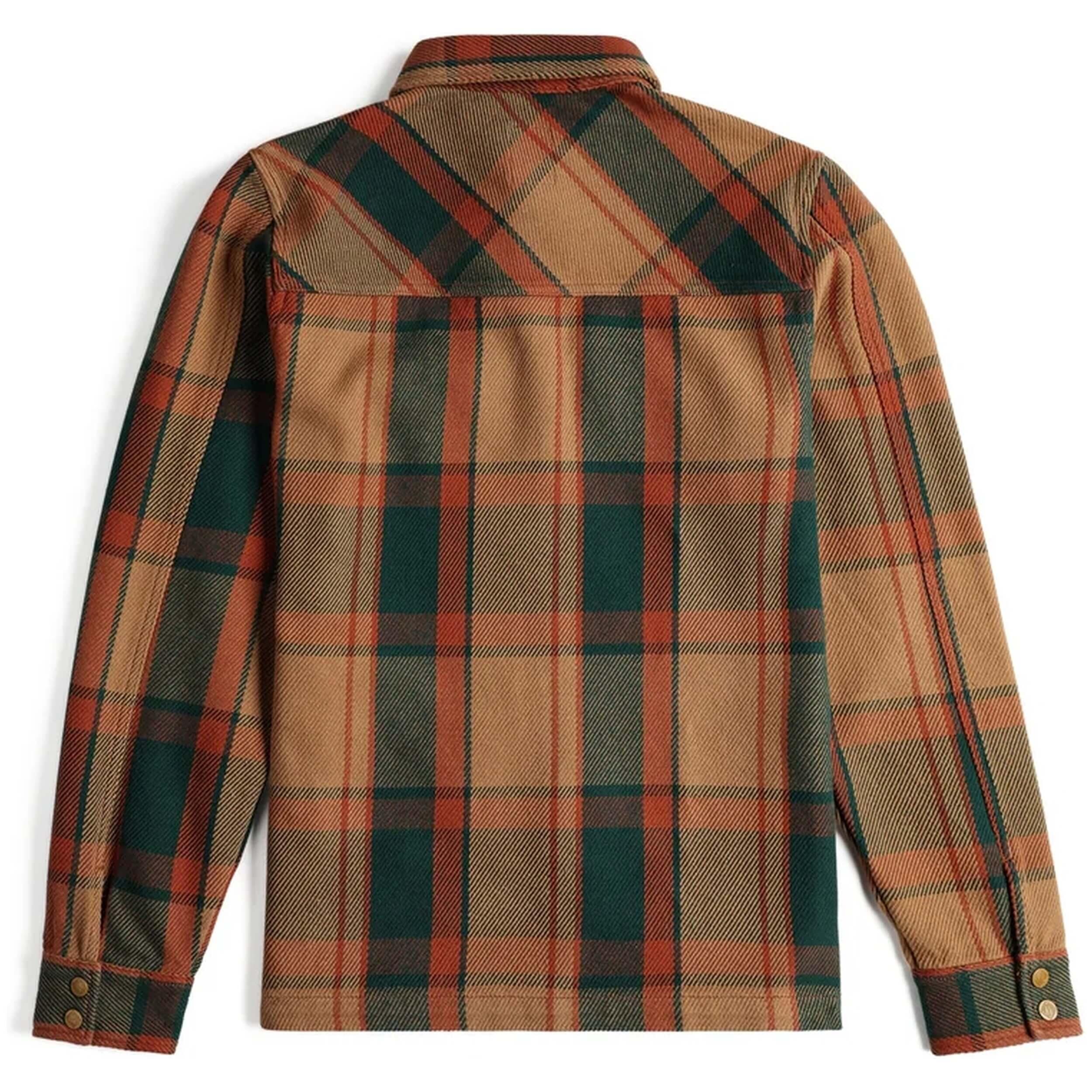 Chemise Topo designs modèle 312104-KHAKI MULTI PLAID pour homme 3/5