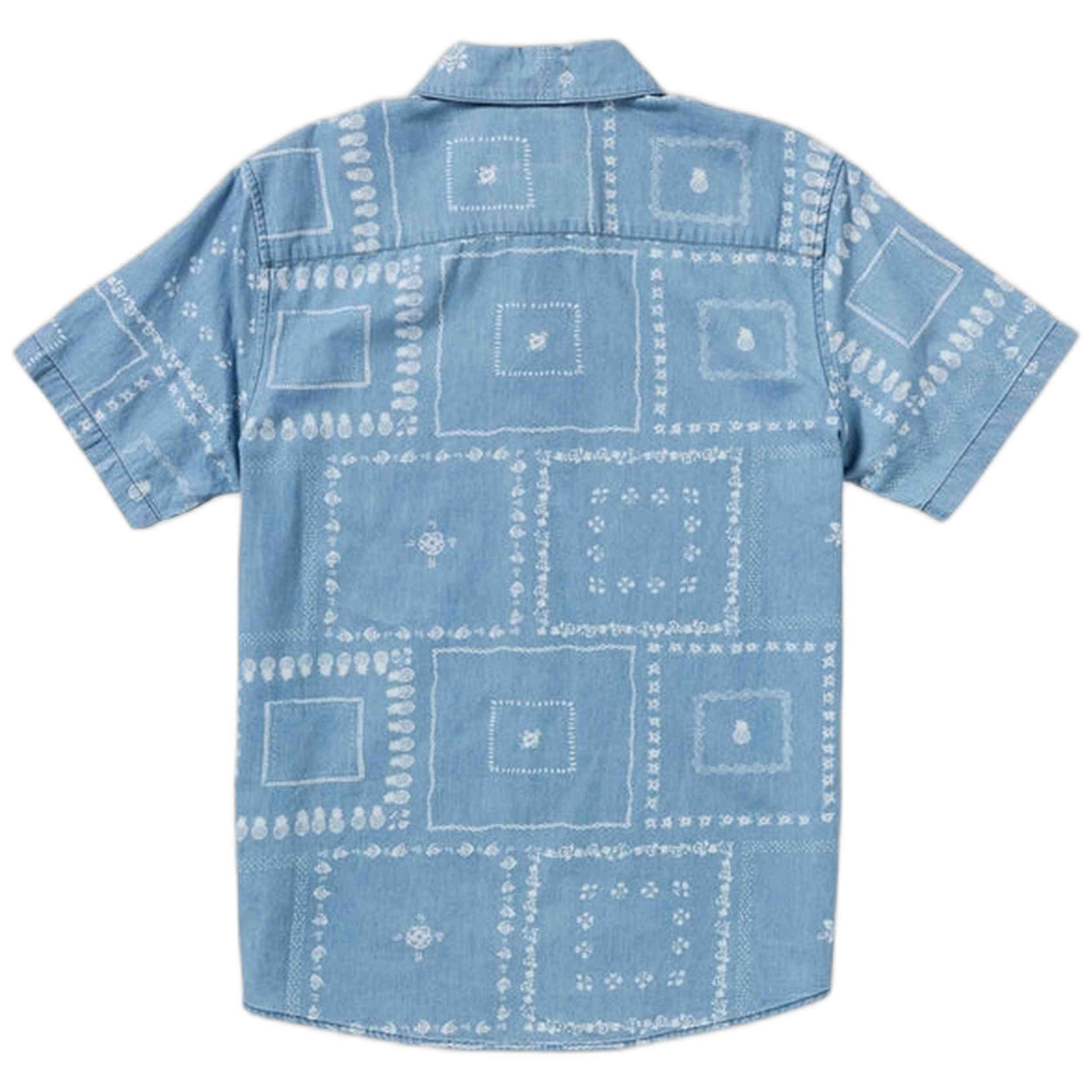 Chemise Rvca modèle AVYWT00507-BLU pour homme 2/2