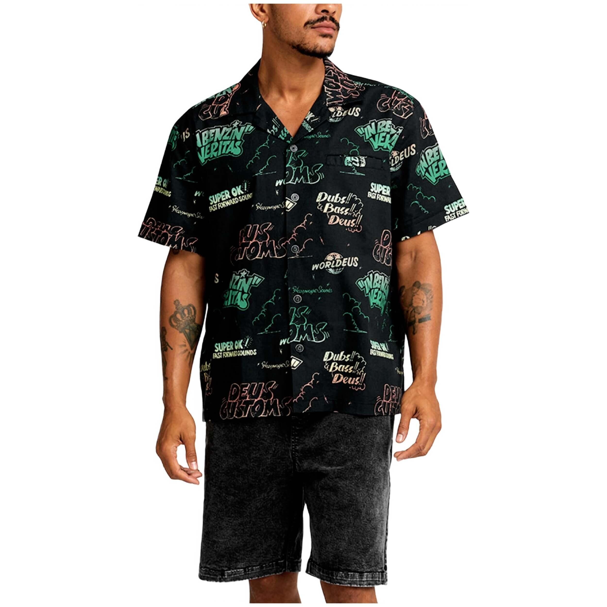 Camicia Deus ex machina modello DMS235182 per uomini 2/4
