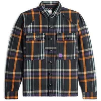 Overhemd topo designs model 312104-black multi plaid voor mannen