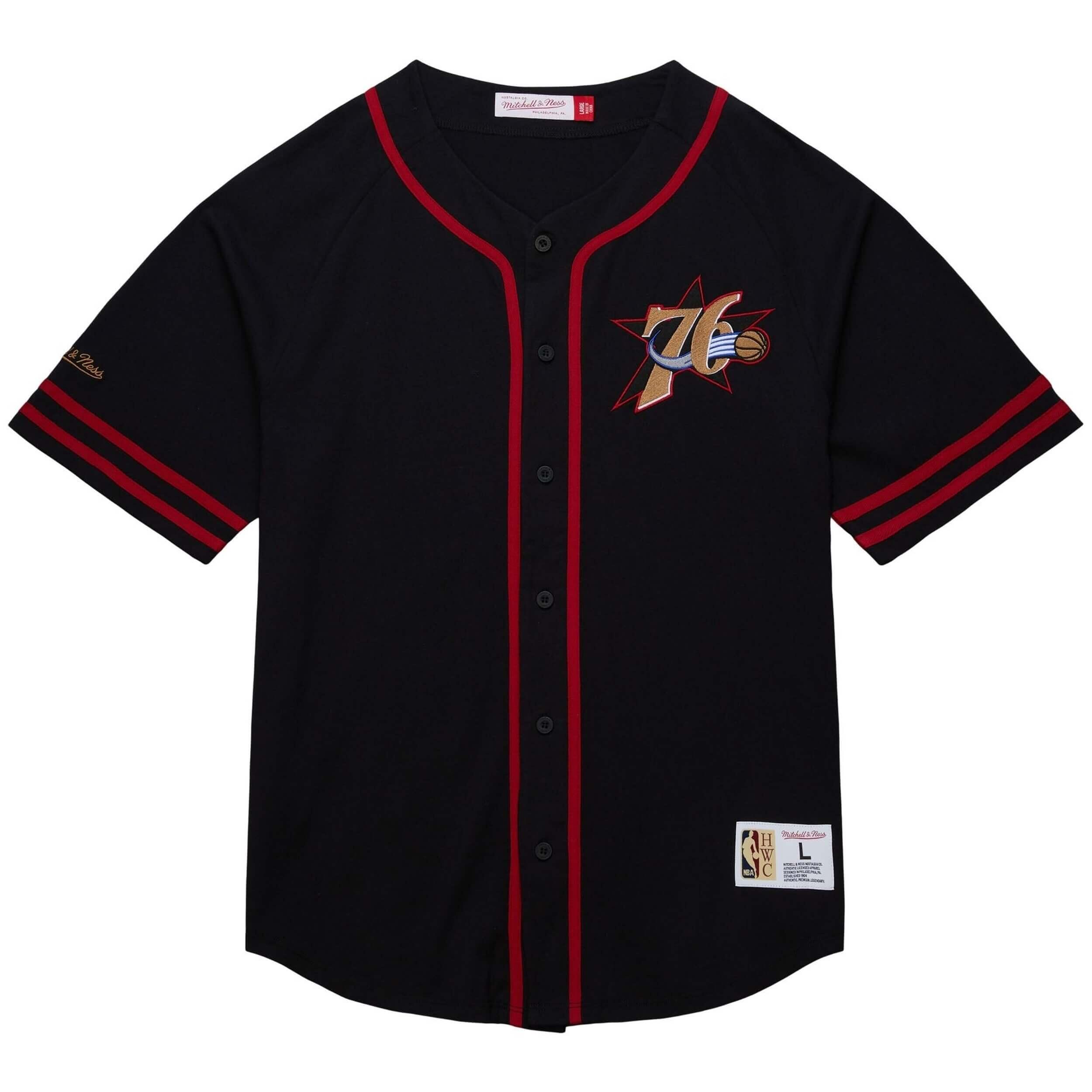 Chemise Mitchell & ness modèle TBTF6700-HEAT pour homme 1/2