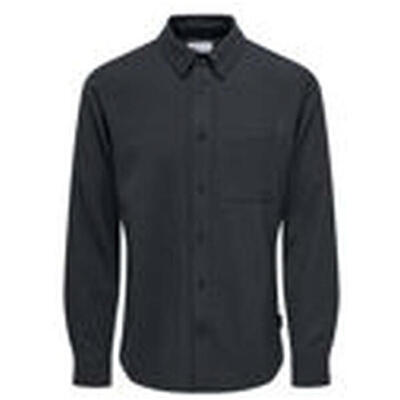 Overhemd only & sons model 22030743-darknavy voor mannen