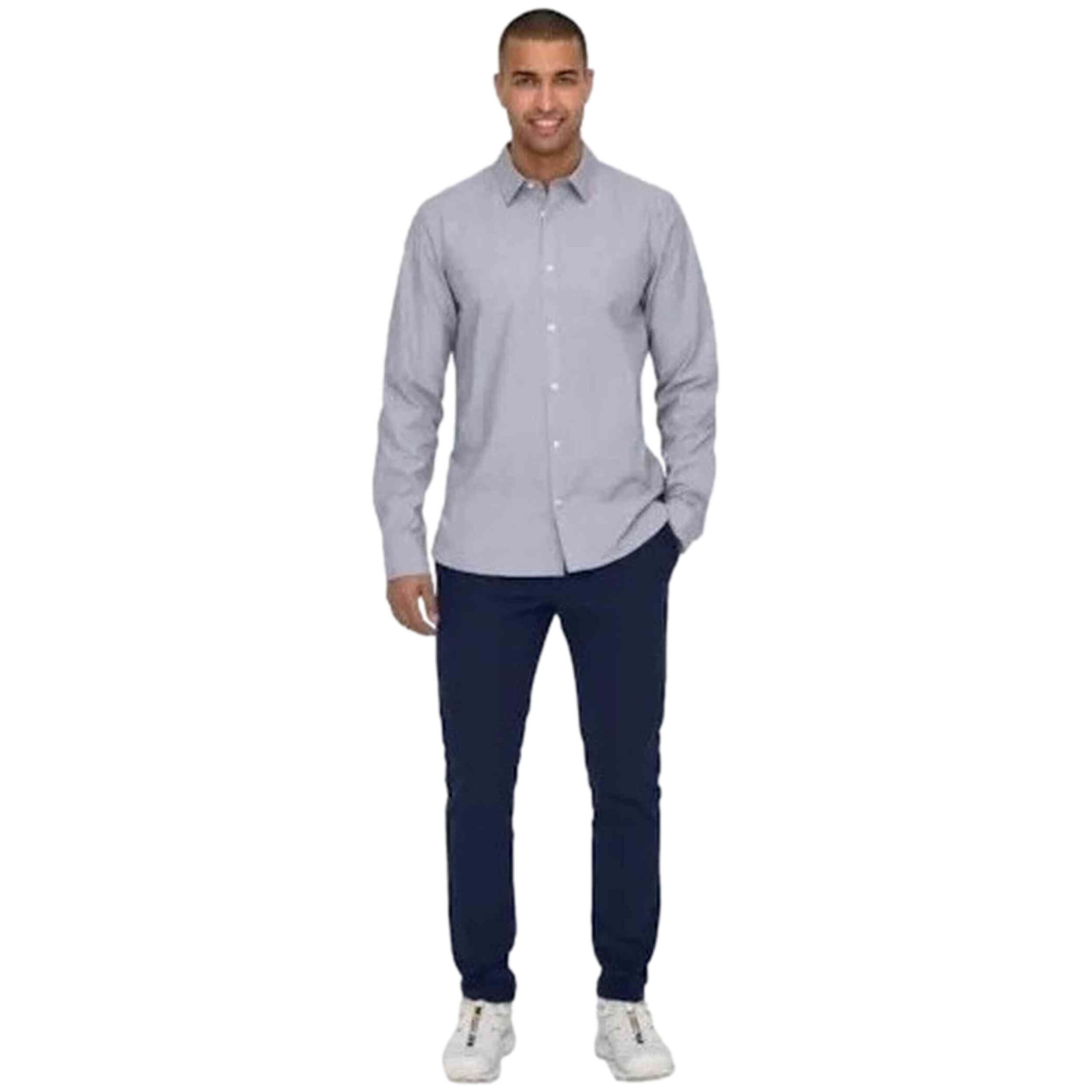 Camicia Only & sons modello 22029755-FLINTSTONE per uomini 4/5