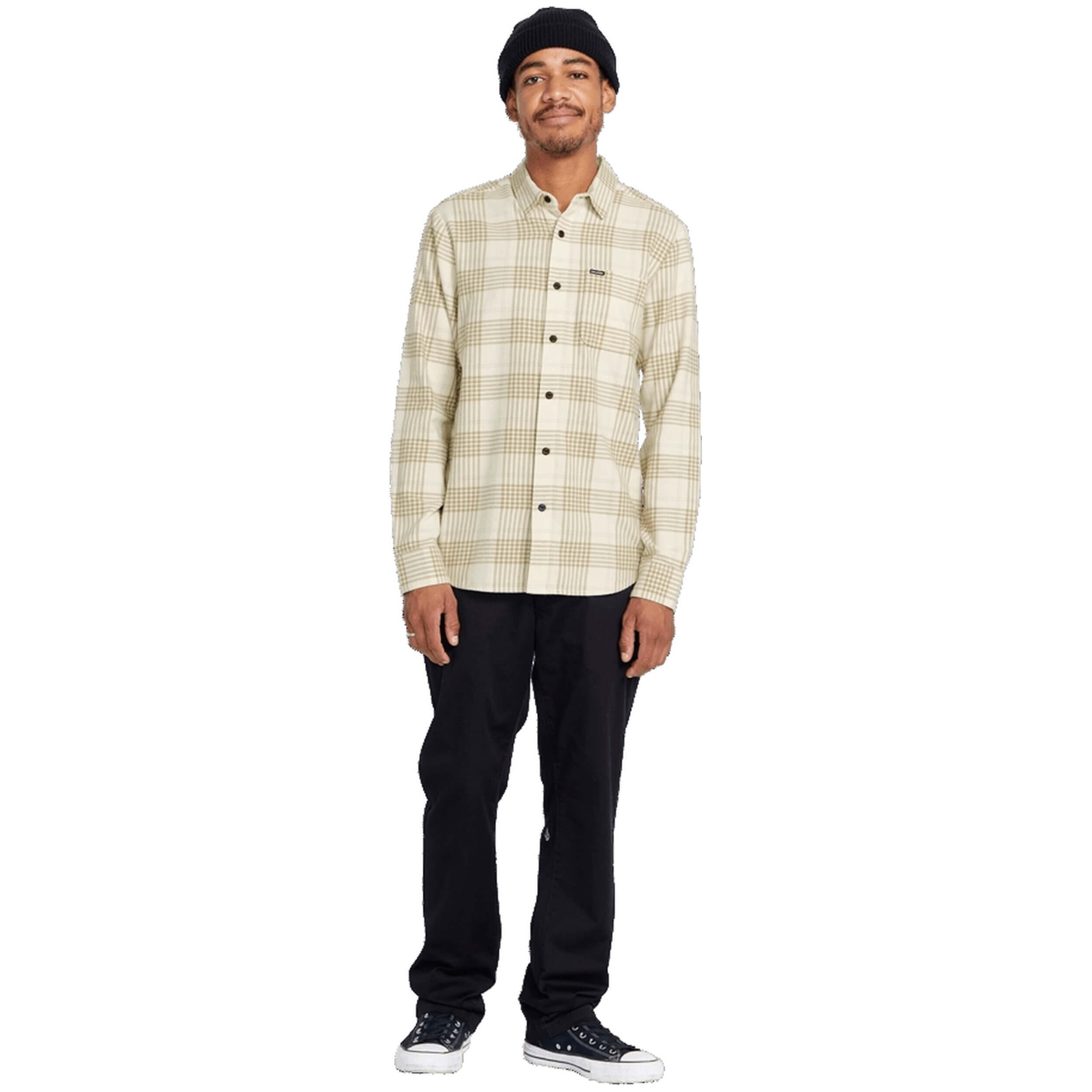Camisa Volcom modelo A0532303-DWH para hombre 3/5