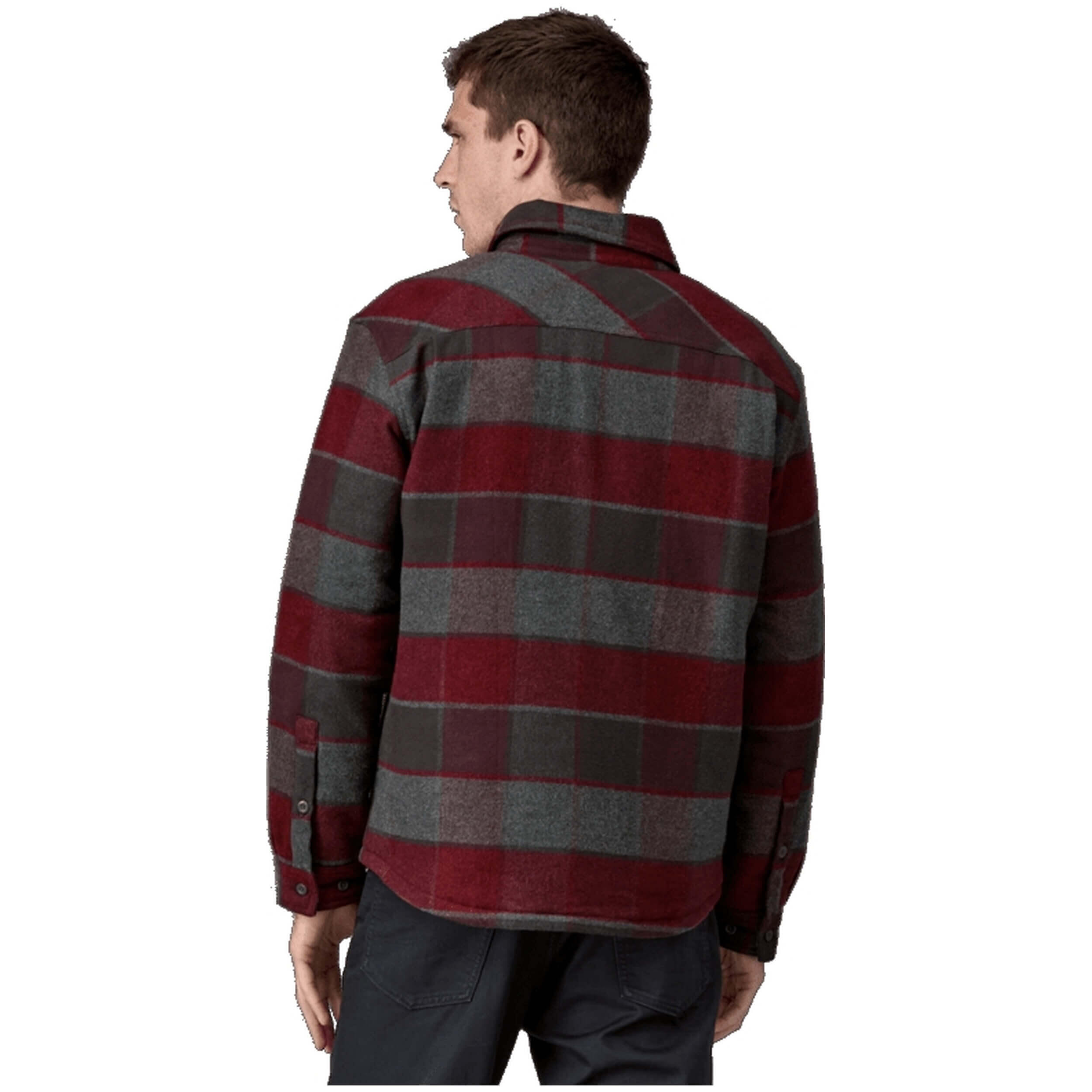 Chemise Patagonia modèle M s LW Insulated Fjord Flannel Shirt pour homme 3/4