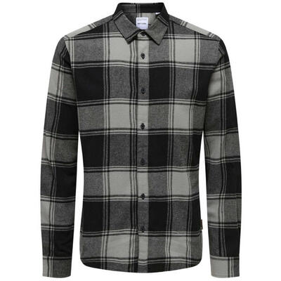 Overhemd only & sons model 22007112-griffinblack voor mannen