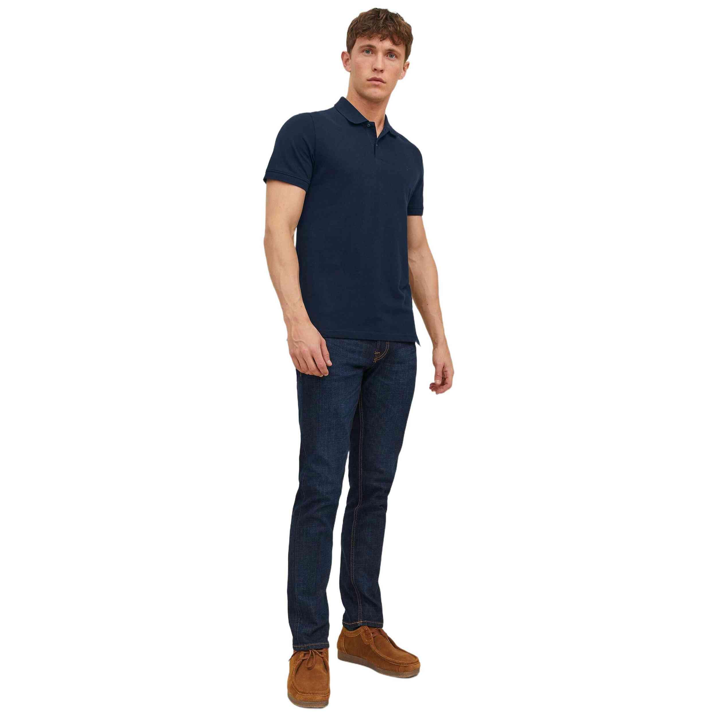 Chemise Jack&jones modèle 12136516-NAVYBLAZER-SLIMFIT pour homme 2/5
