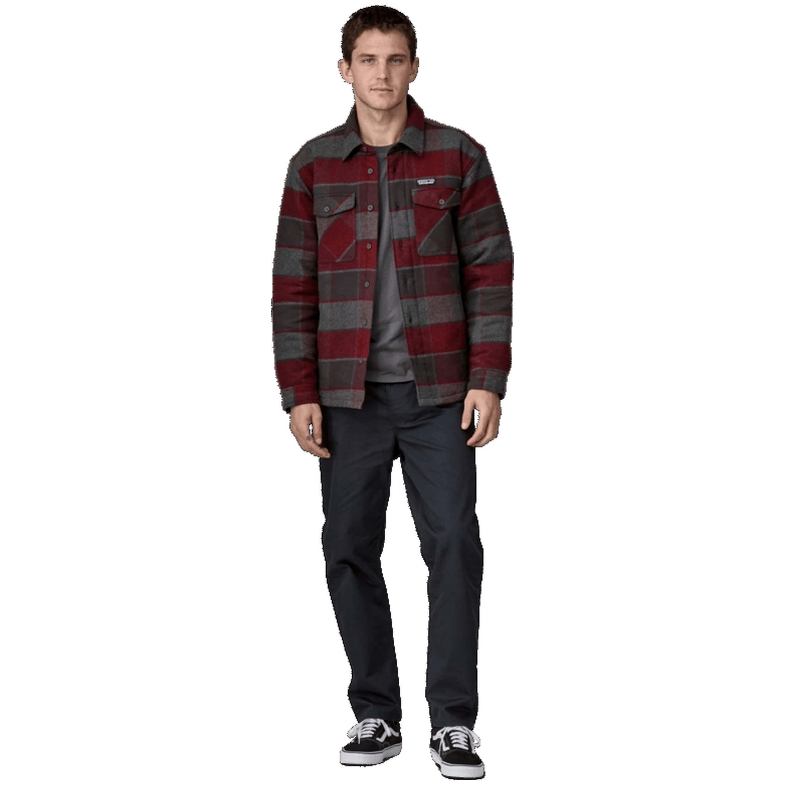 Chemise Patagonia modèle M s LW Insulated Fjord Flannel Shirt pour homme 4/4