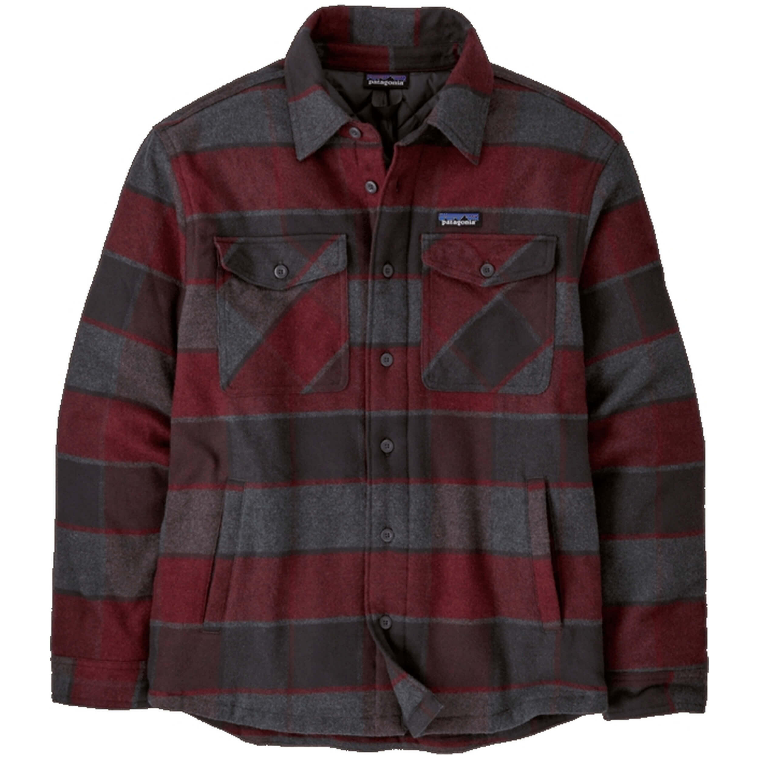 Chemise Patagonia modèle M s LW Insulated Fjord Flannel Shirt pour homme 1/4