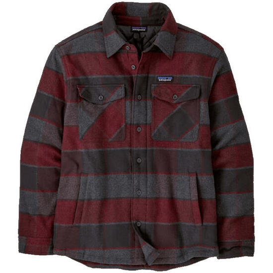 Camicia Patagonia modello M s LW Insulated Fjord Flannel Shirt per uomini