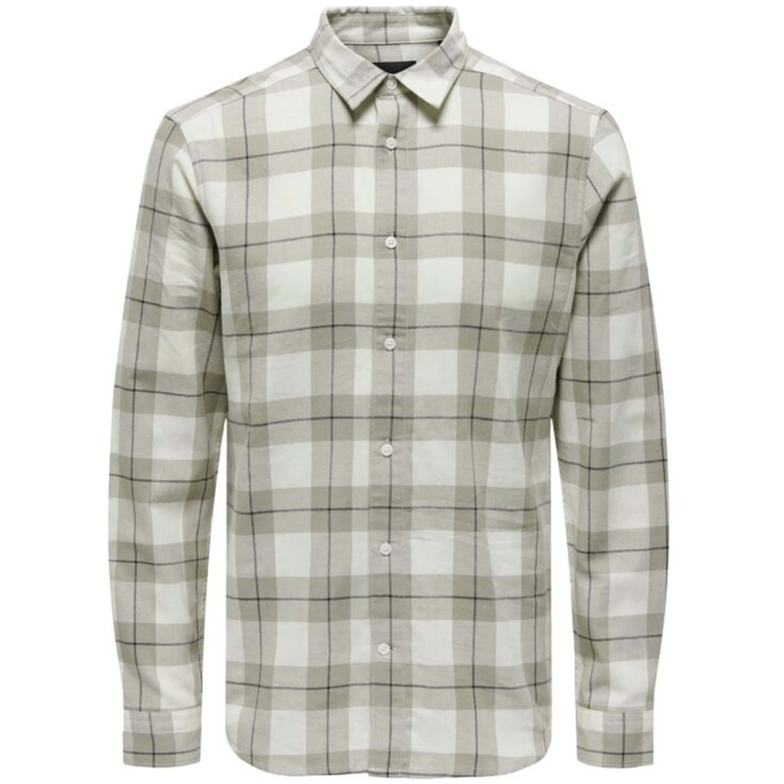 Only & Sons - Chemise Only & Sons Modèle 22024489-antique Pour Homme - Surchemise - Beige - Decathlon