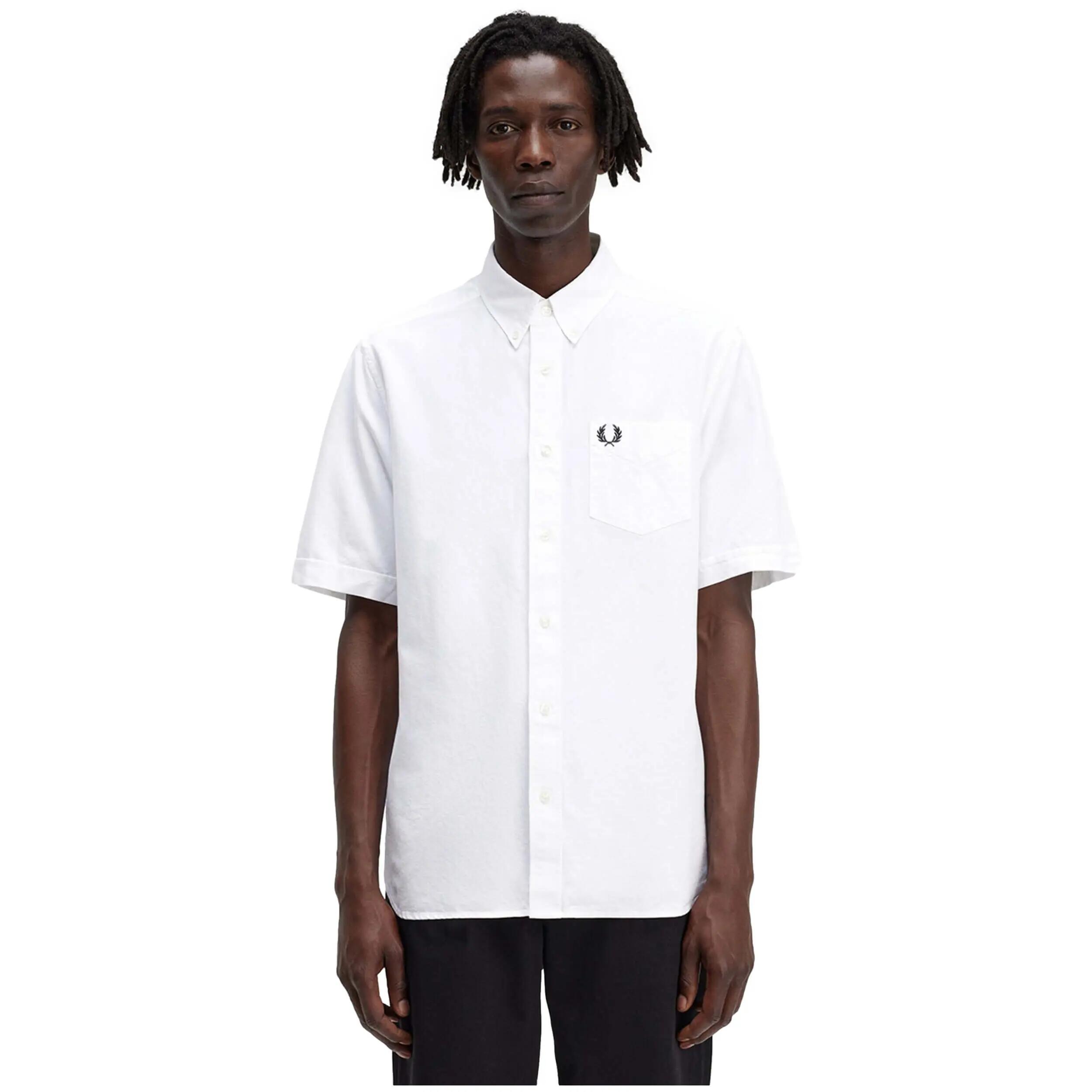 Chemise Fred perry modèle M5503-100 pour homme 3/4