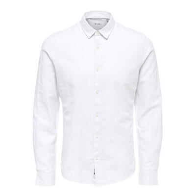 Overhemd only & sons model 22012321-white voor mannen