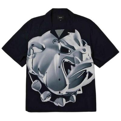 Overhemd huf model bu00231-black voor mannen