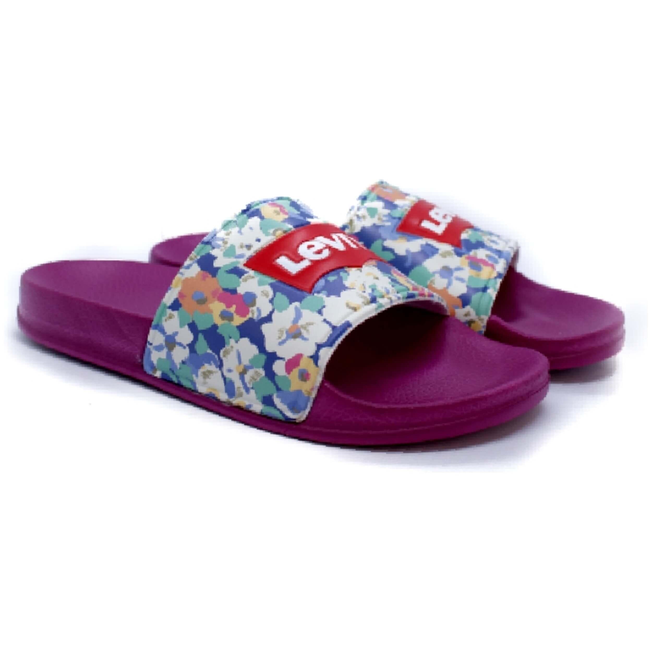Tongs Levi's modèle 10147-536371 pour filles 2/5