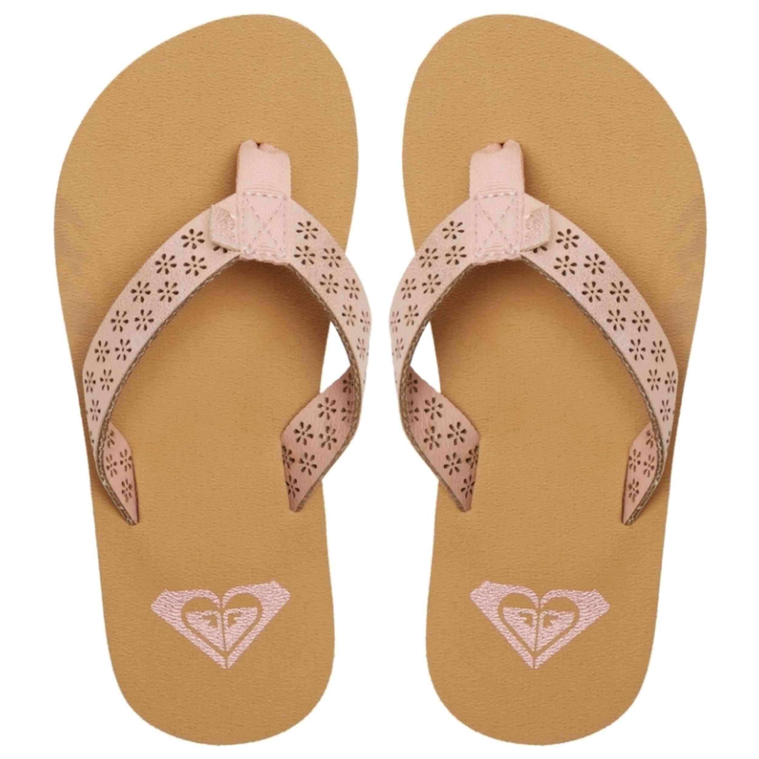 Slippers Roxy model ARGL100353-BRL voor meisjes 4/4