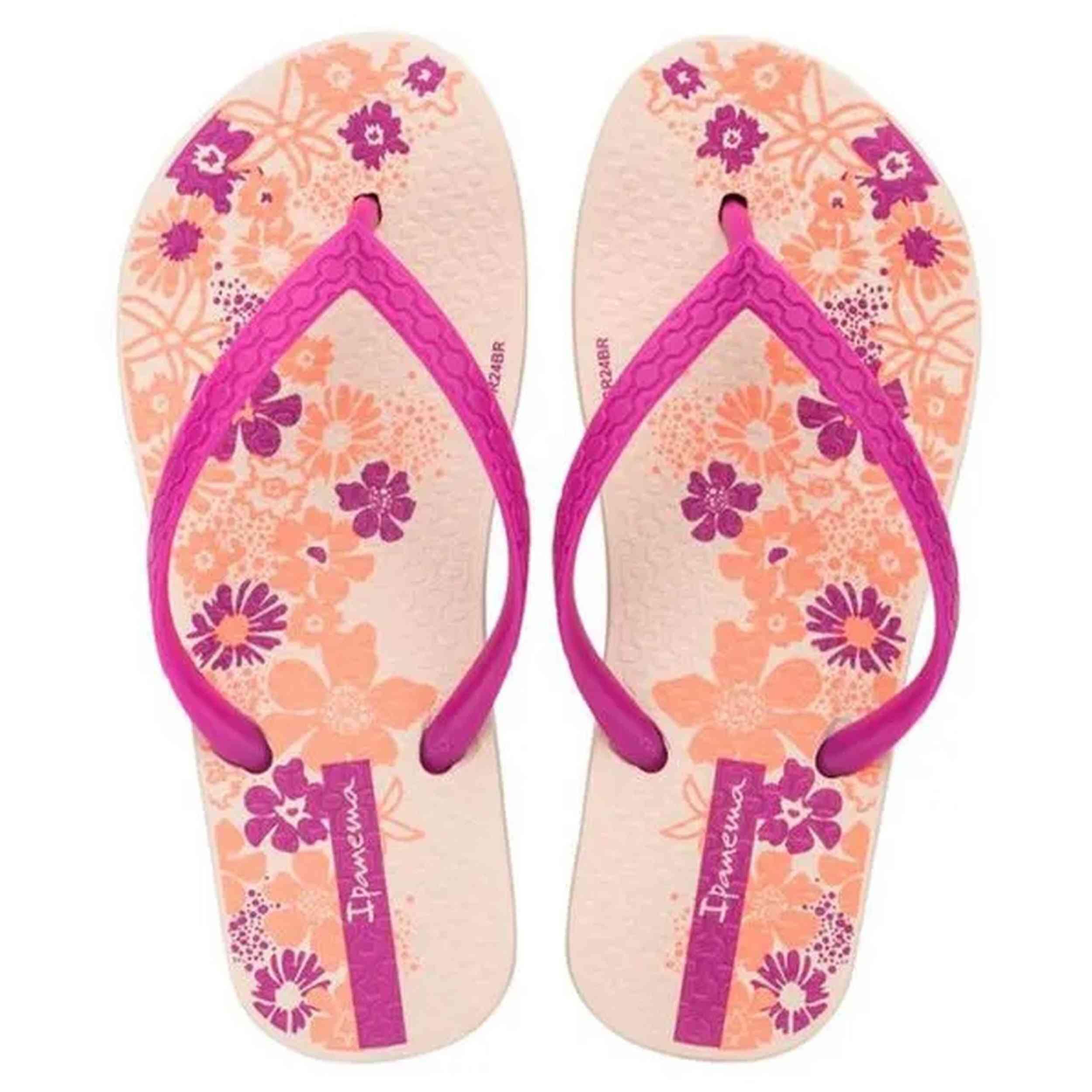 Tongs Ipanema modèle IP 83667-BD097 BEIGE NARANJA pour filles 2/2