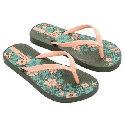 Tongs Ipanema modèle IP 83667-BD098 VERDE BEIGE pour filles