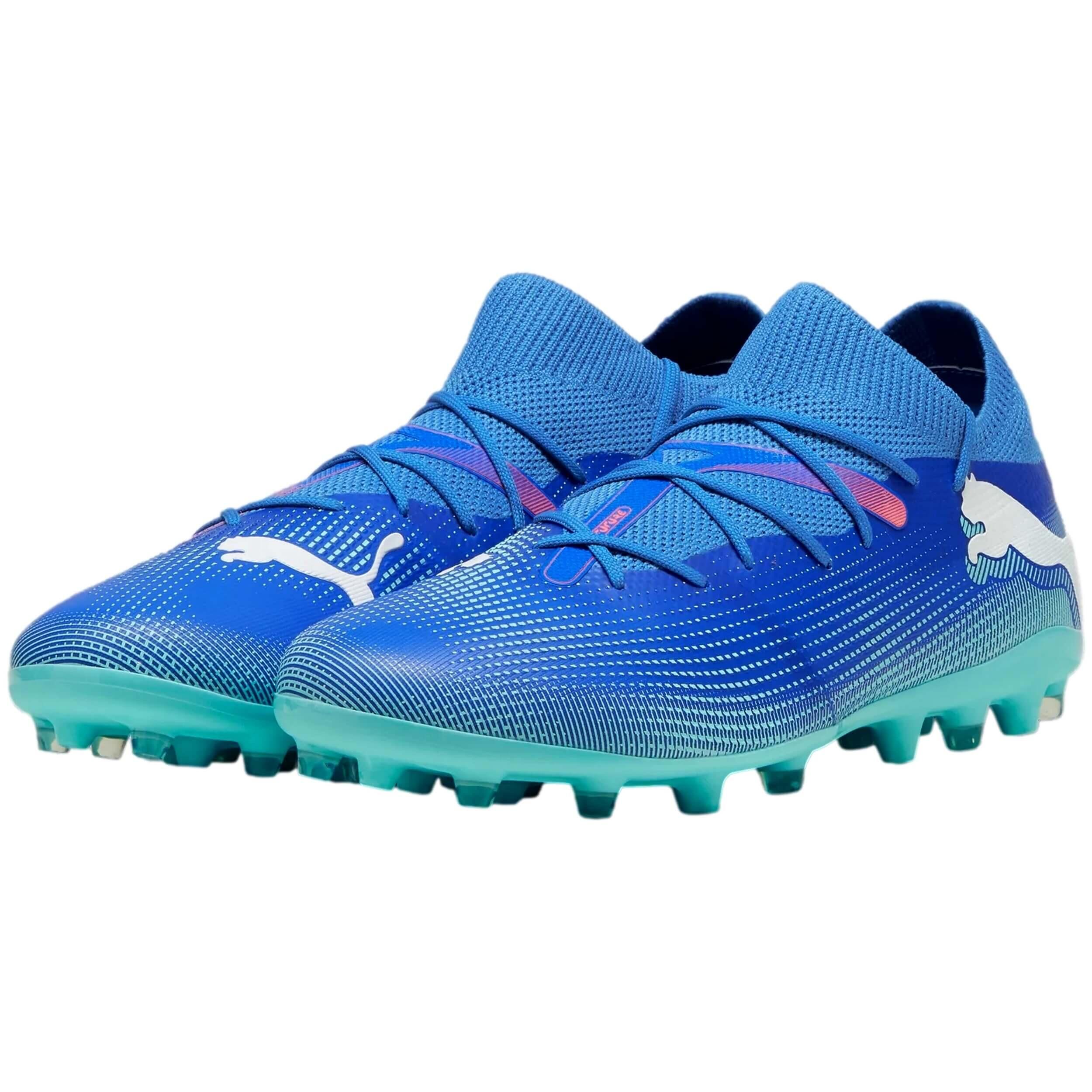 Botas de Futbol para HOMBRE PUMA PUMA FUTURE  MATCH MG BLUEMAZING-PUMA 4/5