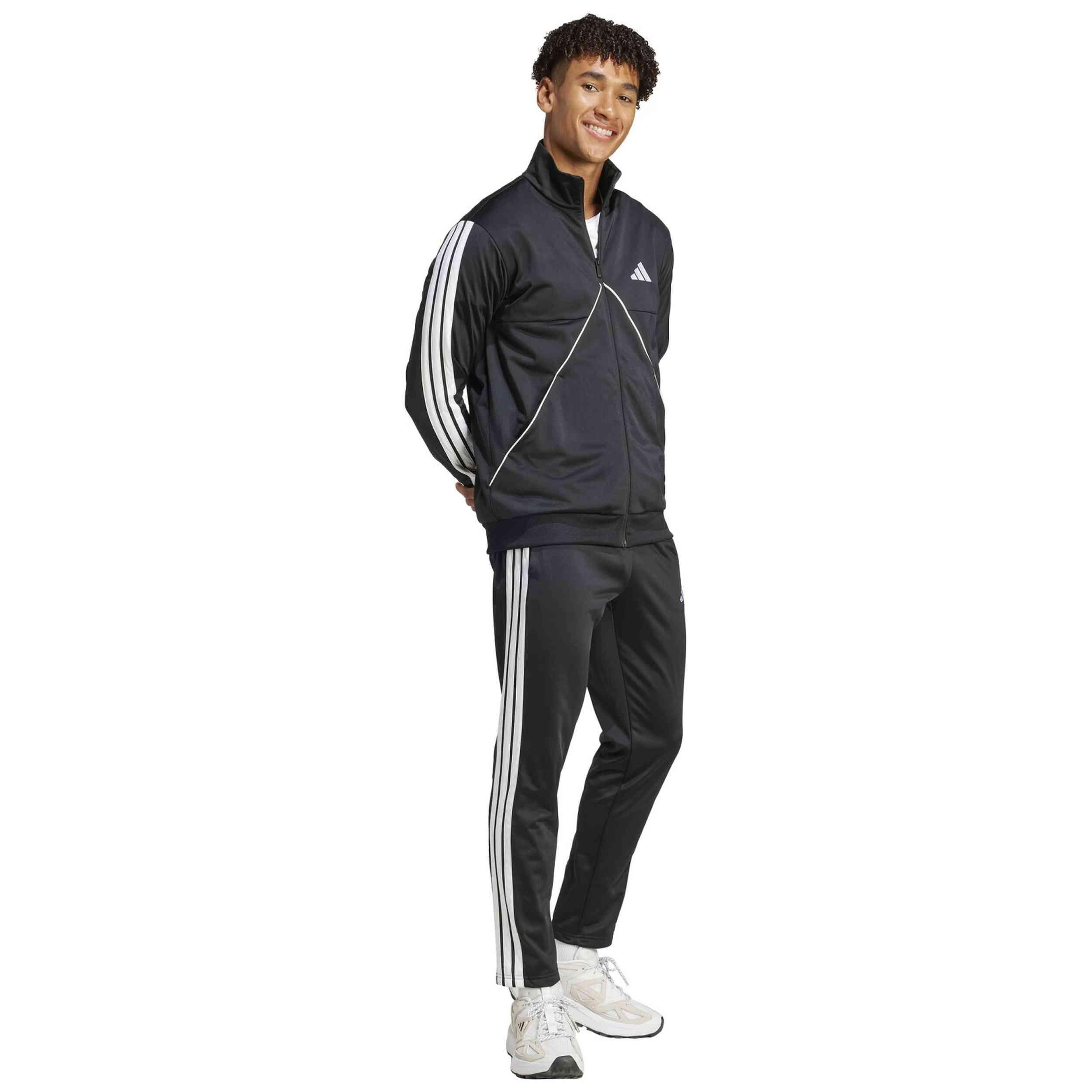 Tute complete uomo ( acetato-poliestere) adidas nero 5/7