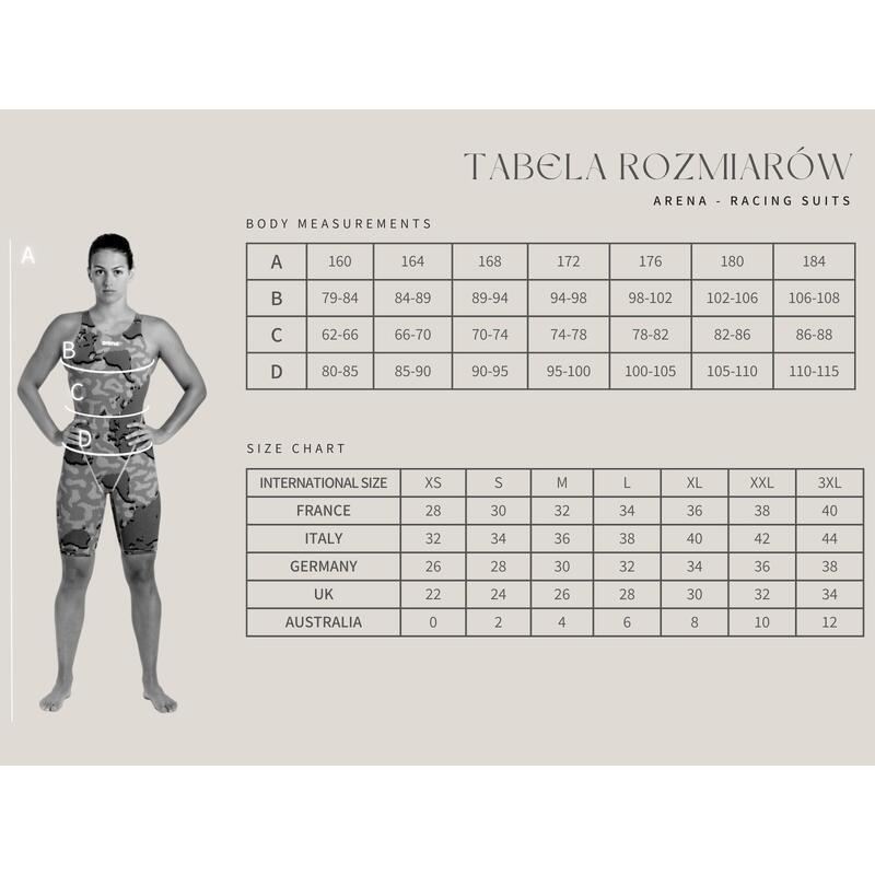 Combinezon inot pentru femei Arena Pwskin Carbon Air2