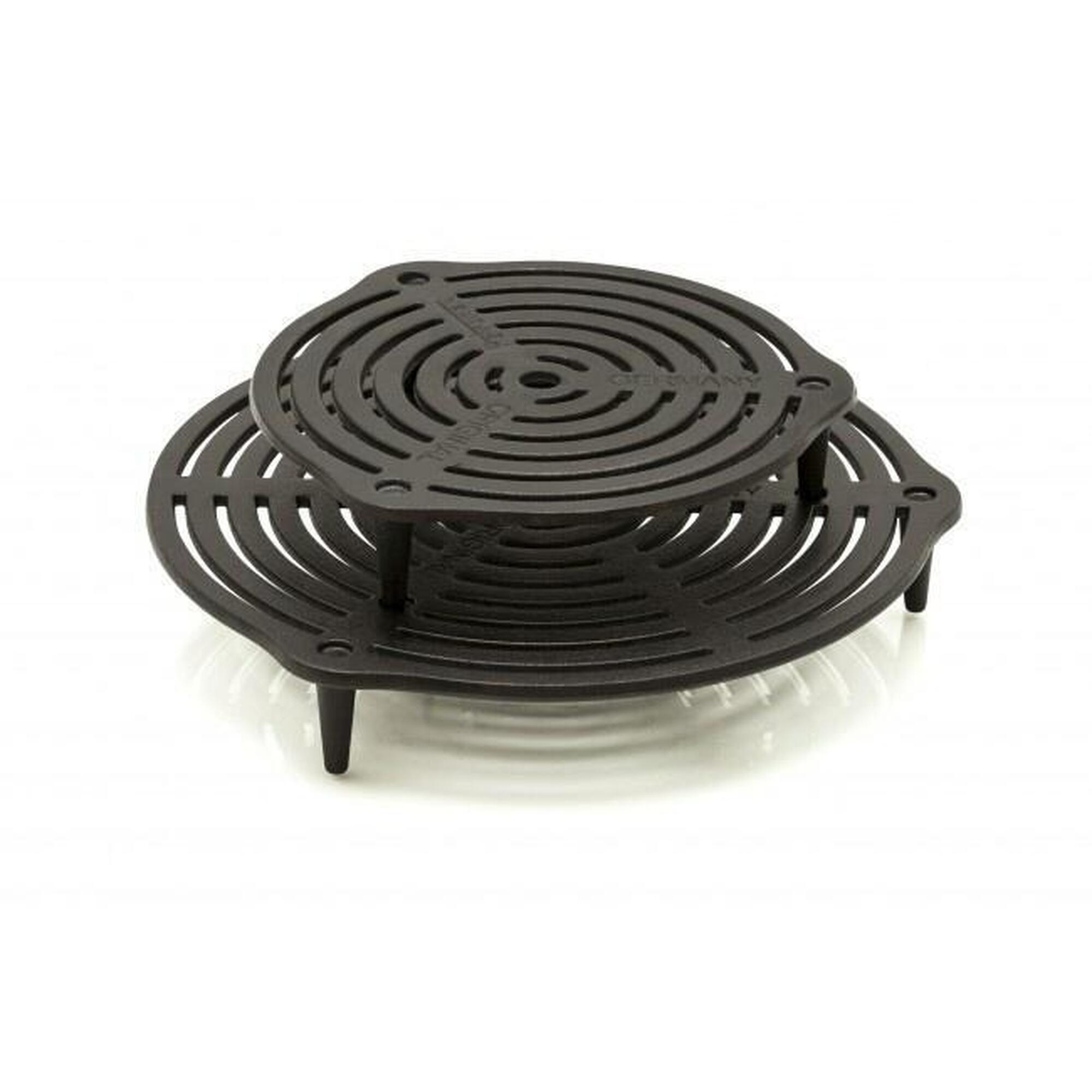 Grille à Feu Petromax TG3 En Fonte – 16,5 Pouces – Pour Cuisine Extérieure Et Camping