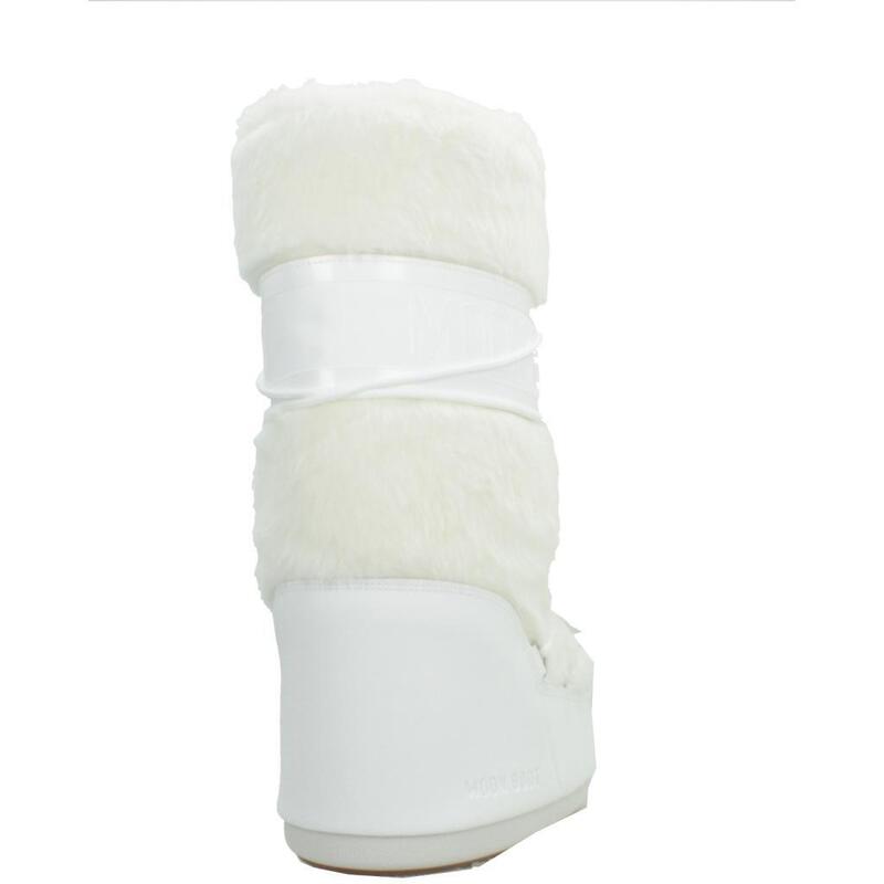 Boty Moon Boot Model Mb Icon Faux Barva Bílý