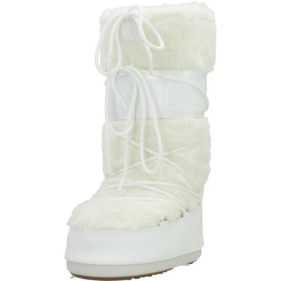 Bottes Moon Boot Modèle Mb Icon Faux Couleur Blanc