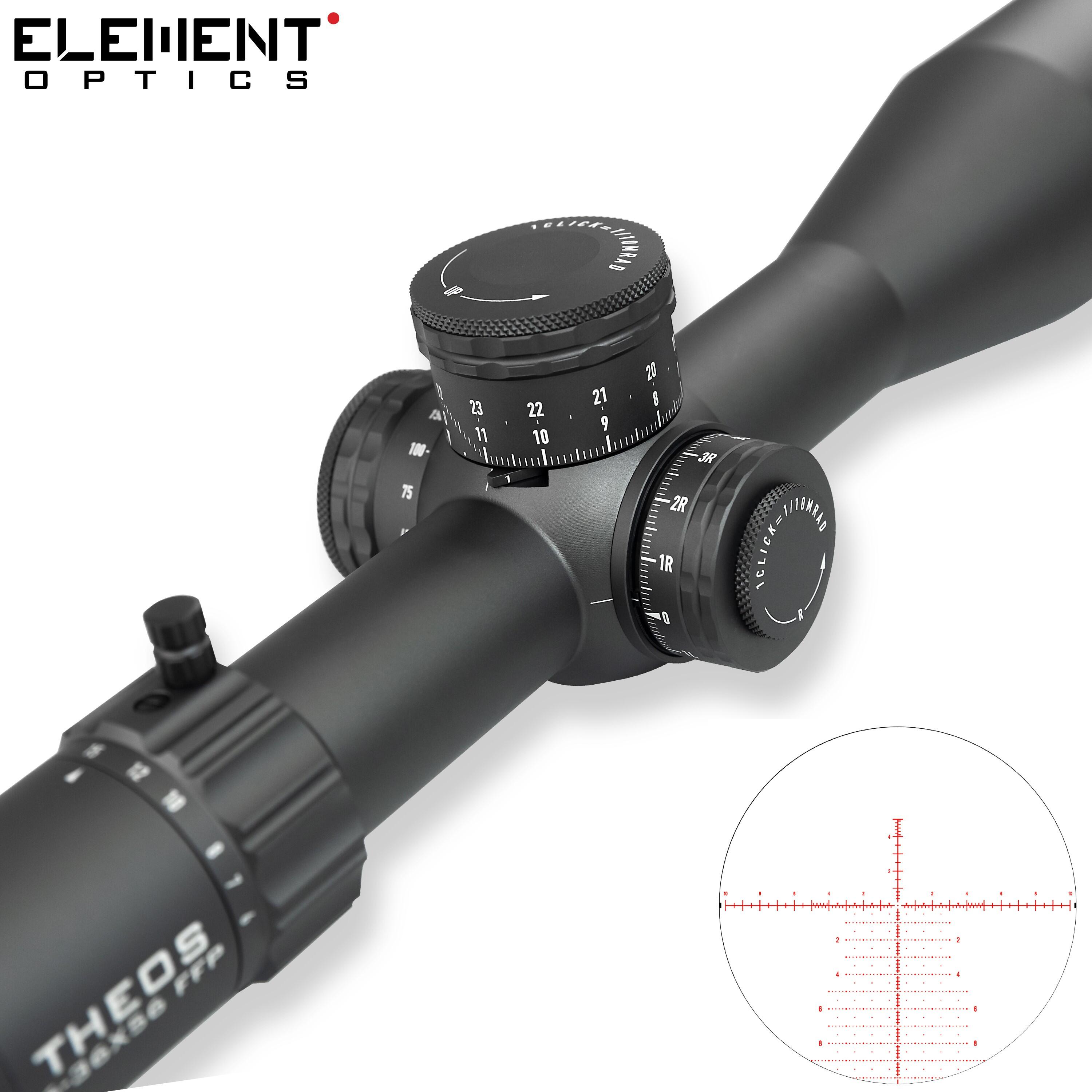 Visor Element Optics Theos 6-36X56 FFP MRAD APR-2D Grey 5/7