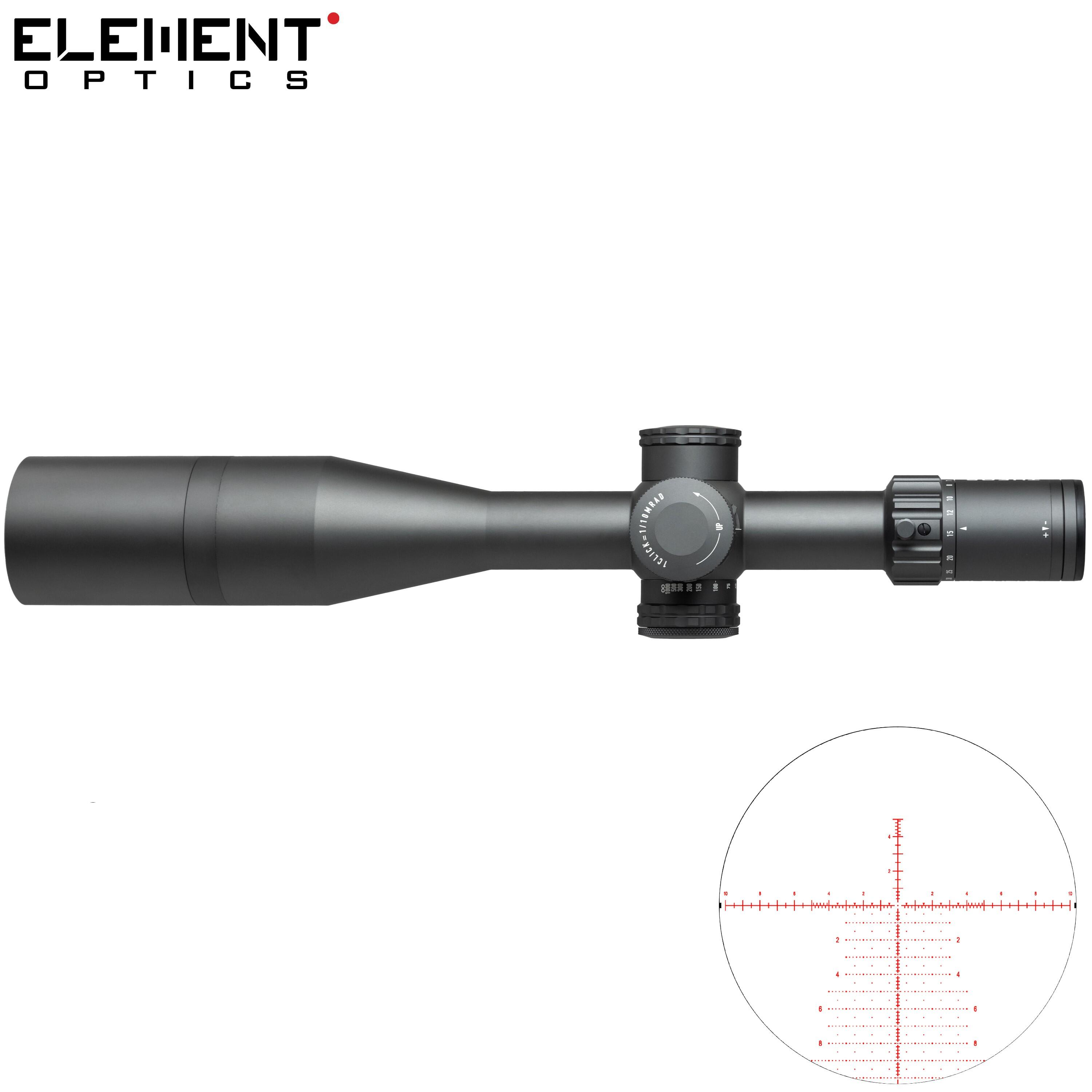 Visor Element Optics Theos 6-36X56 FFP MRAD APR-2D Grey 6/7
