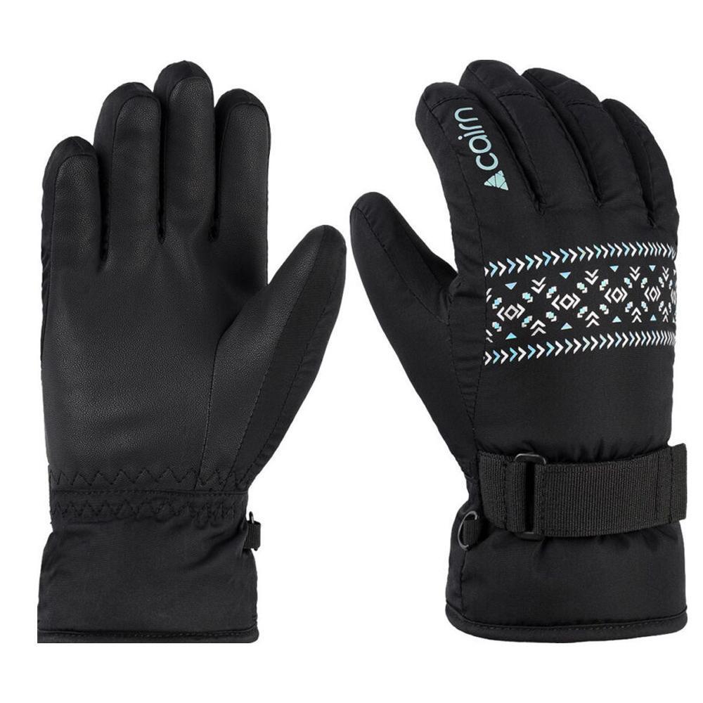 Cairn - Gants Noir/bleu Garçon/fille Cairn Madison - Gants - Noir - 8 Ans / 122-133 Cm - Decathlon